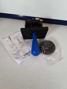 NEW 100% HAPP JOYSTICK COMPETITION 8 WAY BLUE ARCADE MAME, JAMMA, MULTICADE!,!!! - Picture 1 of 3