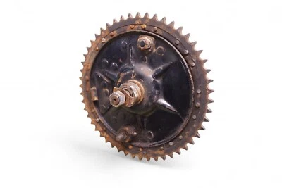 1954 Harley Panhead Knucklehead Fl El FLE Hydra Glide OEM Rear Brake Complete  - Image 1 of 4