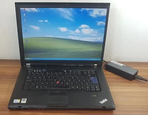 15,4" Lenovo Thinkpad T500 Intel T9400 2x2,53GHz 500GB Firewire Webcam Bluetooth - Bild 1 von 8