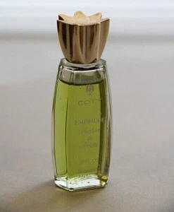 Vintage COTY EMERAUDE PARFUME .5 Oz BOTTLE USED - Picture 1 of 3