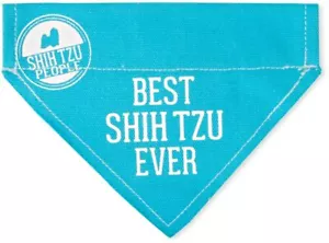 Shih Tzu Bandana - Canvas 7 X 5.25 - Bild 1 von 1