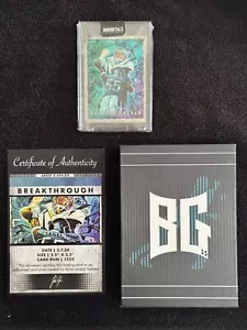 Immortal Moments "Breakthrough" Brandon Graham 🏈 Jordan Spector X Art - Picture 1 of 6