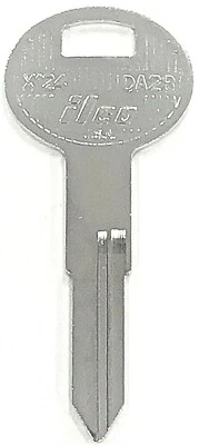 1985-1987 Subaru Brat автомобильный камердинер ключ пустые заготовки ключи X124 DA28 - Изображение 1 из 4