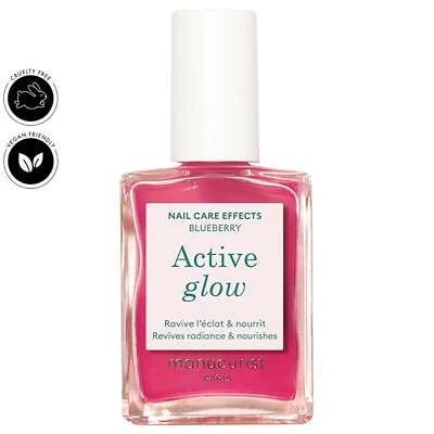Manucurist Active Glow Blueberry Nail Treatment 15ml (22130)