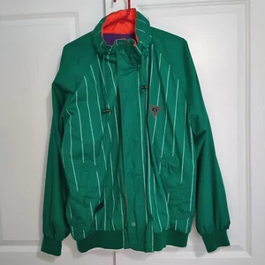 Jekel & Royal Club Yachting Windbreaker L grün mit weiß gestreift 90er - Bild 1 von 9