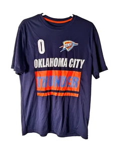 Oklahoma City Thunder Russell Westbrook T-Shirt Herren Größe Large Basketball Tee - Bild 1 von 4