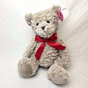 Classic Teddy Bear Stuffed Animal Plush Toy Hug Me 11” Light Brown - Picture 1 of 6