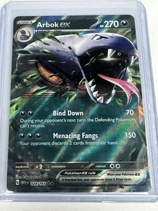 Arbok EX 024/165  - Scarlet & Violet 151 - Pokemon TCG Card - NM/M - Picture 1 of 2