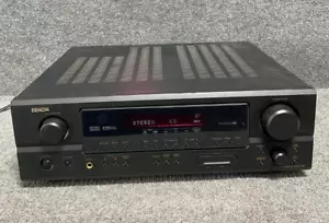 Denon AV Stereo Receiver AVR-1705 Dolby Digital 6.1 Channel in Black Color - Picture 1 of 20