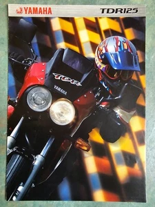 Yamaha TDR125 four page A4 French sales brochure FREE POST - Bild 1 von 3
