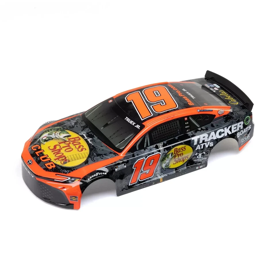 Losi Truex Jr #19 19 Bass Pro 2024 RC Car Body NASCAR GROM LOS-1908 LOS1908 - Image 1 of 1