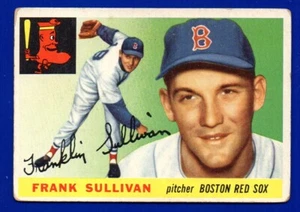 FRANK SULLIVAN red sox 1955 TOPPS #106 VERY GOOD NO CREASES - Picture 1 of 2