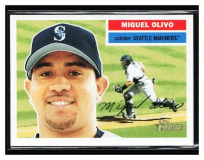 2005 Topps Heritage #77 Miguel Olivo - Image 1 of 2