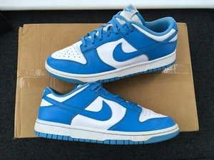Authentic Nike Dunk University Blue Trainers Size UK 8.5 Eur 43 mens ladies - Picture 1 of 7