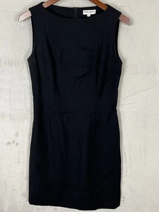 Giorgio Armani Long Night Dress Women's Size 8 Black Color Wool Le Collezioni - Picture 1 of 24