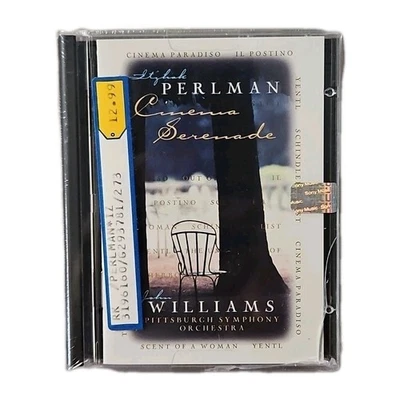 Itzhak Perlman John Williams Cinema Serenade Mini Disc Sony Factory Sealed 1997 - Image 1 of 4