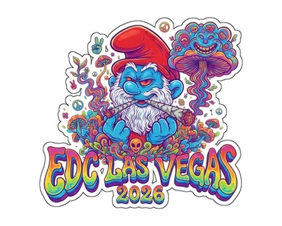 EDC Las Vegas 2026 stickers decals - Image 1 of 4