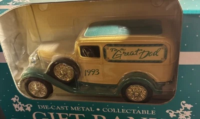 ERTL Diecast 1932 Ford Panel Delivery Truck 1/25 Scale GIFT TO A GREAT DAD NIOB - Image 1 of 3