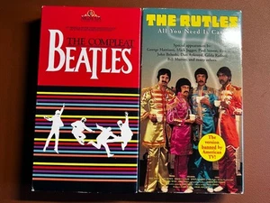Vintage BEATLES VHS Video Movie Set! The Compleat Documentary & The Rutles VG++ - Picture 1 of 10