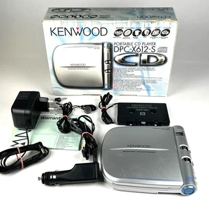 Kenwood CD Player Portable & Auto Cassette CD Disc Player DPC-X612-S Retro audio - Bild 1 von 8