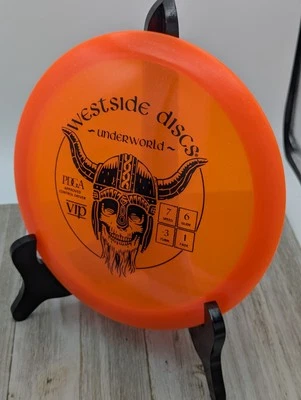 Disco de golf Westside Discs VIP Underworld Driver Disco 173 gramos escama de metal  Foto 1 de 4