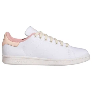 Womens Adidas Stan Smith Originals Sneakers White/Pink Tint Shoes - Picture 1 of 9