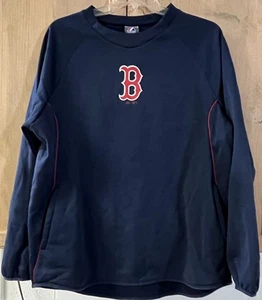 Majestic Boston Red Sox Therma Base Warm Up Jersey Size XL Long Sleeve - Picture 1 of 7