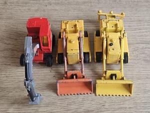 Matchbox Kingsize Hydraulic Excavator Caterpillar Traxcavator K-8 K-4272 1970's - Picture 1 of 15