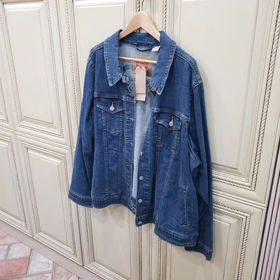 Ladies Plus Size Levi's Denim Jacket NEW 3X - Image 1 of 4