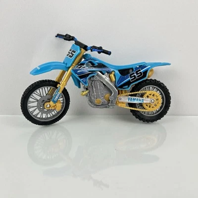 Yamaha YZ #55 Dirt Bike Moto-Cross Motorcycle Model Toy 2018 GYTR 3.5" - Изображение 1 из 4