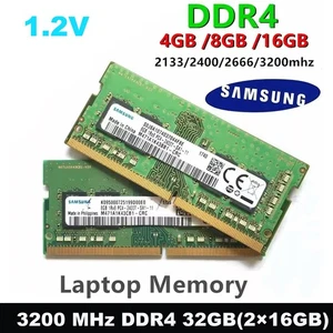Samsung DDR4 4GB/8GB/16GB 2133/2400/2666/3200MHZ SODIMM Laptop RAM 260 Pins Lot - Picture 1 of 12