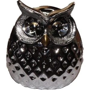 Statua Gufo 931 LAMINATA IN ARGENTO - Imagen 1 de 2