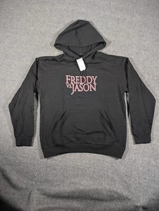 Felpa con cappuccio Rue21 Freddy vs Jason pull-over horror media double face nuova con etichetta - Foto 1 di 10