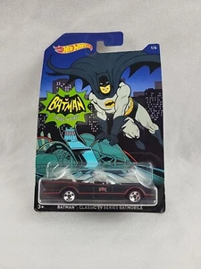 HOT WHEELS Batman Classic TV Series Batmobile 1/6 2014 Brand New Factory Sealed - Picture 1 of 20