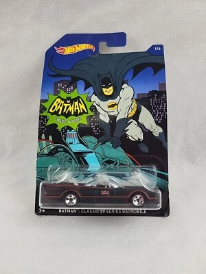 HOT WHEELS Batman Classic TV Series Batmobile 1/6 2014 Brand New Factory Sealed  - Image 1 of 4