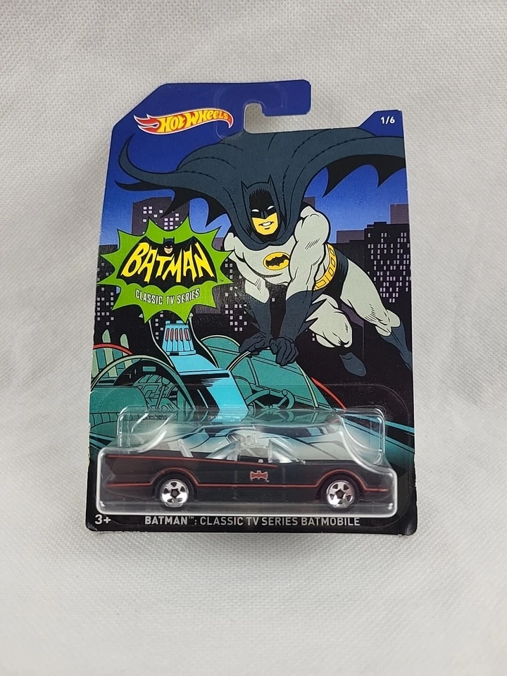 HOT WHEELS Batman Classic TV Series Batmobile 1/6 2014 Brand New Factory Sealed  - Image 1 of 4