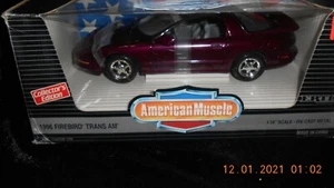 Ertl Collectors Edition 1996 Firebird Trans Am 1/18 Scale Diecast American Muscl - Picture 1 of 6