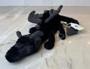 Jellycat Onyx Dragon LITTLE - NWT New with Tags Mythical Plush Soft - Authentic - Picture 1 of 10