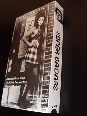 Super Badass VHS Charles E Cullen Film Rare B Movie Indie Cult 16MM Horror Tape - Image 1 of 4