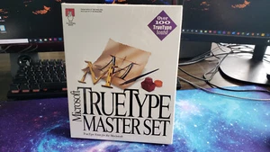 Sealed Microsoft TrueType Master Set for Mac 1994 - Like New Big Box - Picture 1 of 3