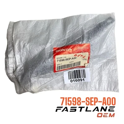 ACURA TL 2004-2008 conductor parachoques trasero espaciador nuevo OEM 71598-SEP-A00 Foto 1 de 4