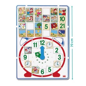 Magnético - Aprende a decir la hora - Reloj Analógico - Artículo Educativo - Imagen 1 de 11
