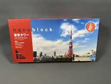 Kawada Nanoblock NB-018 Tokyo Tower Deluxe Edition 1400pcsNever Used Damaged Box