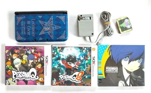 Lotto 4 console modello velluto 3DS Persona Q Q2 3DS LL colonna sonora Giappone ATLUS - Foto 1 di 22