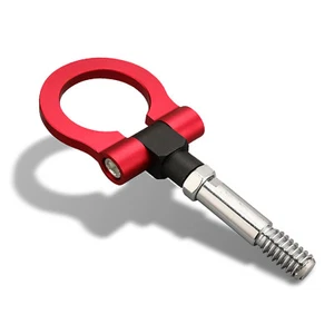 For Ford Fiesta Mondeo Focus S-Max C-Max Kuga Racing Race Tow Hook Kit Red - Picture 1 of 3