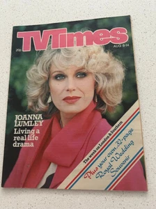 TV Times Magazine: 8-14 August 1981, Joanna Lumley, Royal Wedding Souvenir - Picture 1 of 1