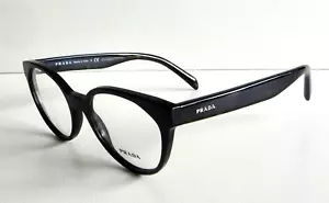 Gafas PRADA VPR 01T 1AB-101 marcos de tortuga oscura estuche de lentes transparentes 51-18-140 - Imagen 1 de 6