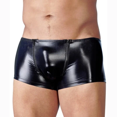 Sexy Zip Pants Slip S M L XL 2XL Boxer Shorts Hipster Sexy Unterhose Unterwäsche - Bild 1 von 4