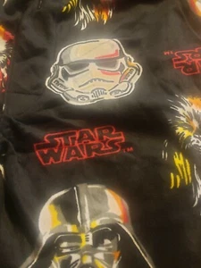 Mens Star Wars Storm Trooper Black Lounge Pajama Pants Large New FREE Shipping - Picture 1 of 4