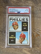 1964 Topps Baseball PSA 6 Dick Allen Rookie Card